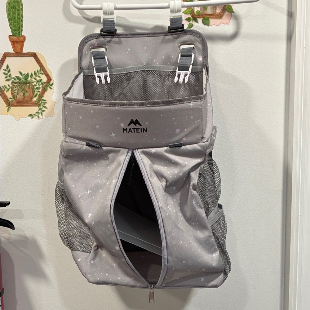 Gray Hanging Storage Organizer